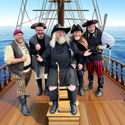 Natalie Starr Storyteller ORF Pirates on a ship