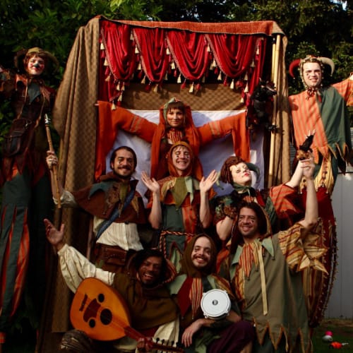 A troupe of fools